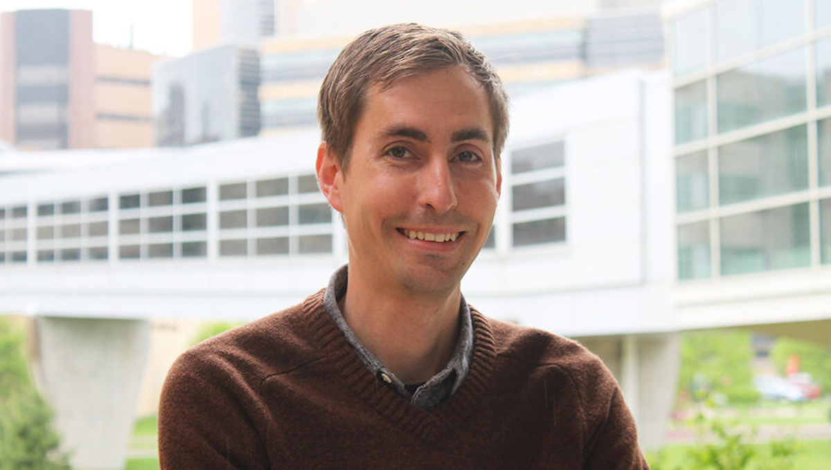 A photo of UW–Madison researcher Dr. Cody Wenthur.