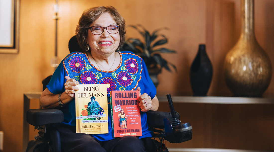 Photo of disability rights advocate Judith Heumann