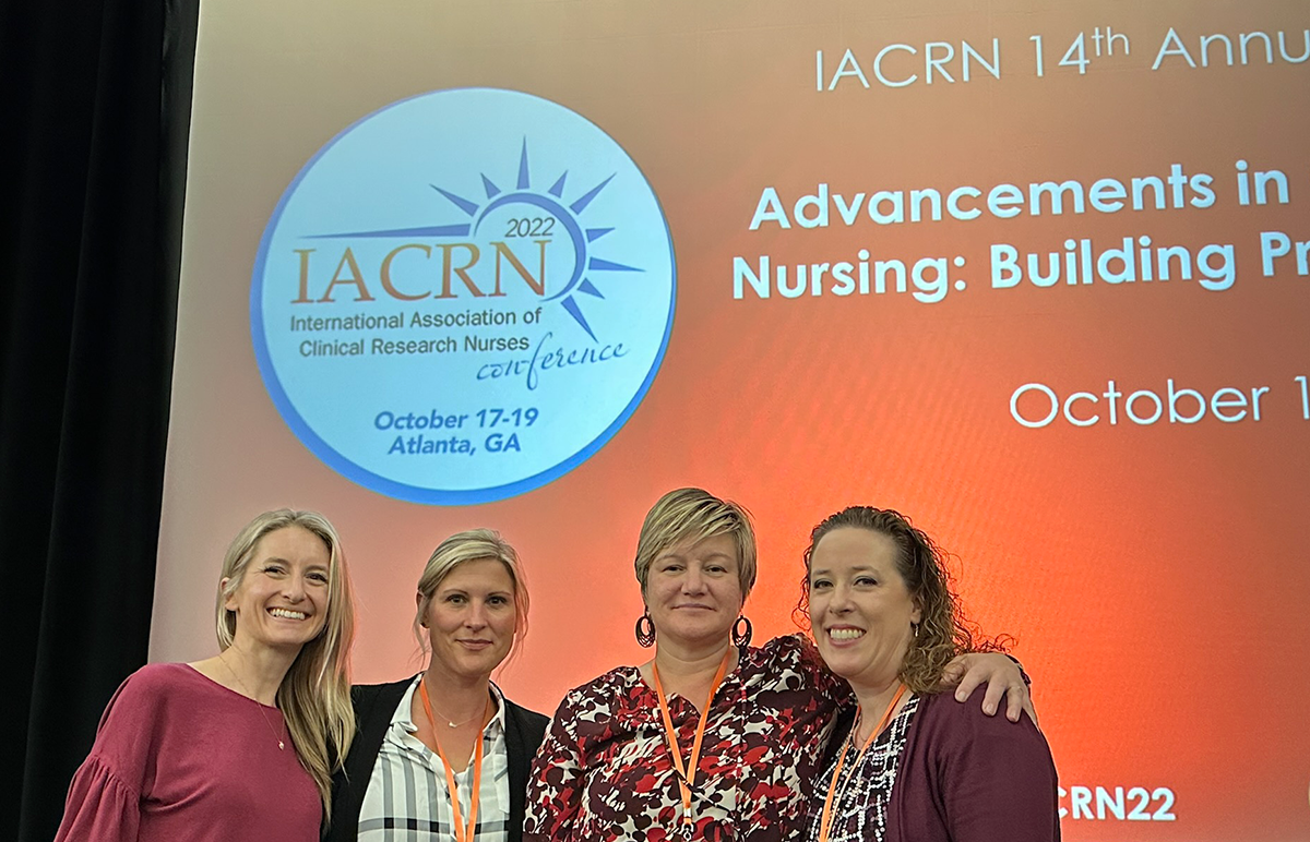 UW Health clinical research nurses at the International Association of Clinical Research Nurses (IACRN) annual conference in Atlanta.